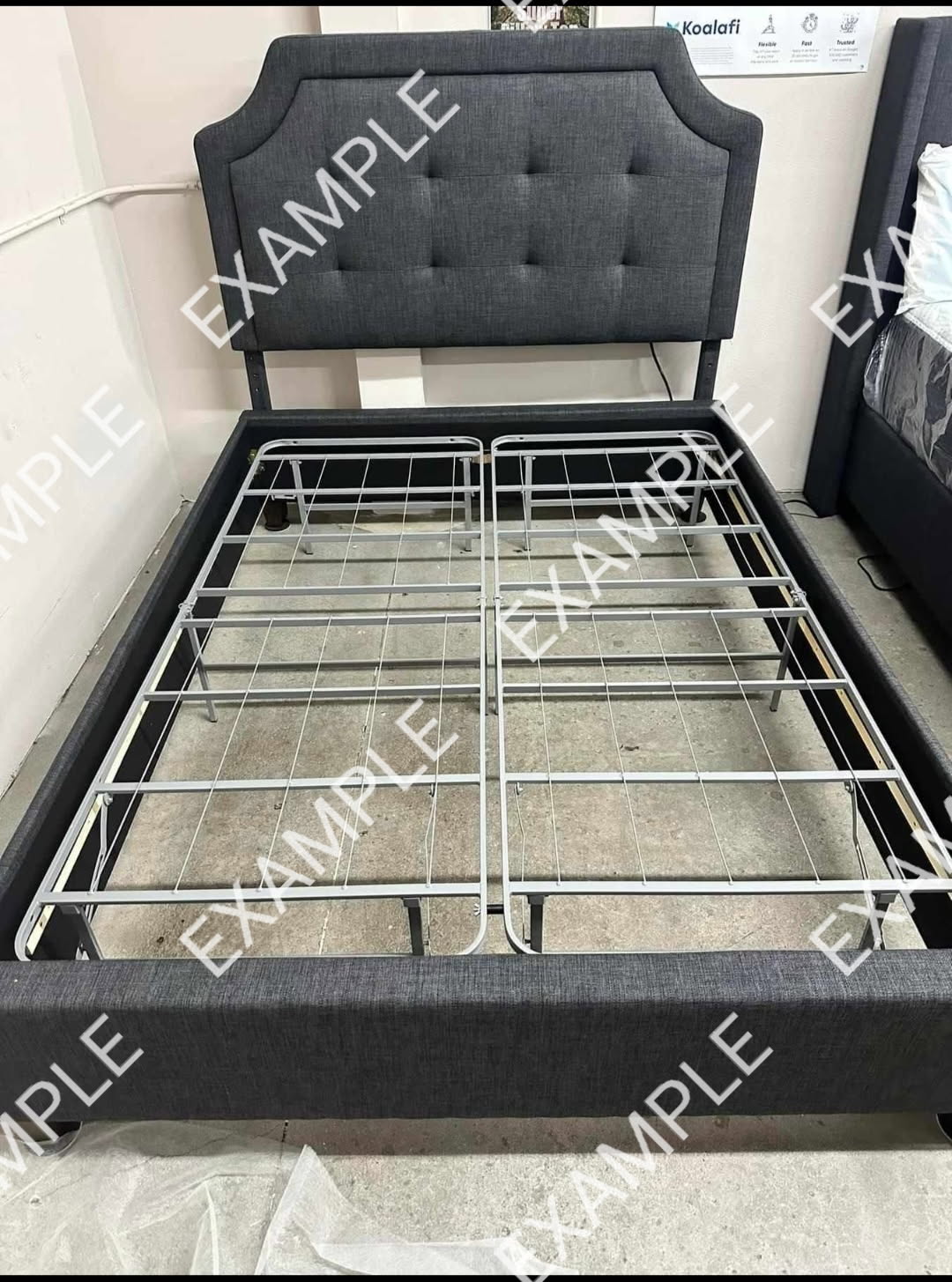 Platform Bed Frame (Box Spring Alternative)